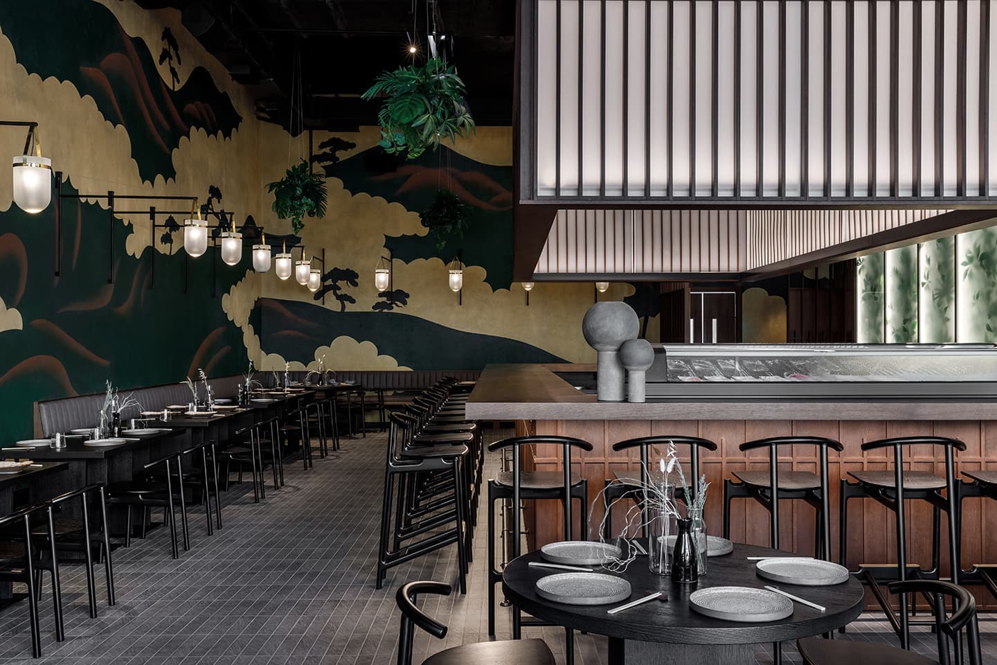 Ресторан японской кухни «Бусидо» – проект Arch(e)type