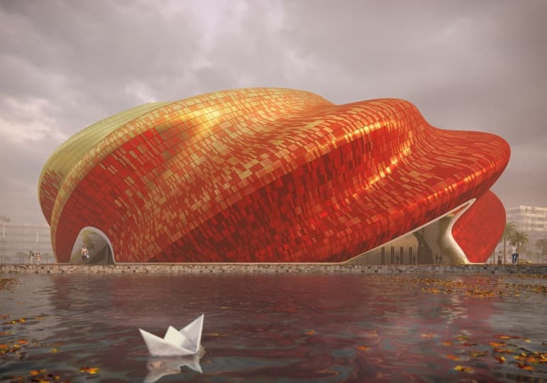 Steven Chilton Architects строят театр в Гуанчжоу Steven Chilton Architects строят театр в Гуанчжоу