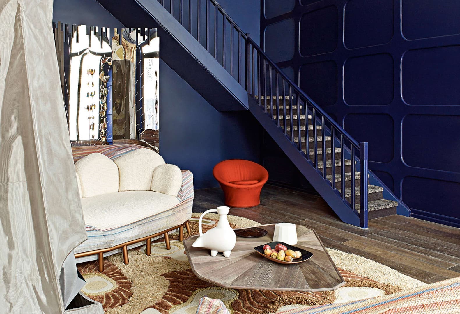 Интерьеры студии Фабриса Оссе The Studiolo Gallery в Париже