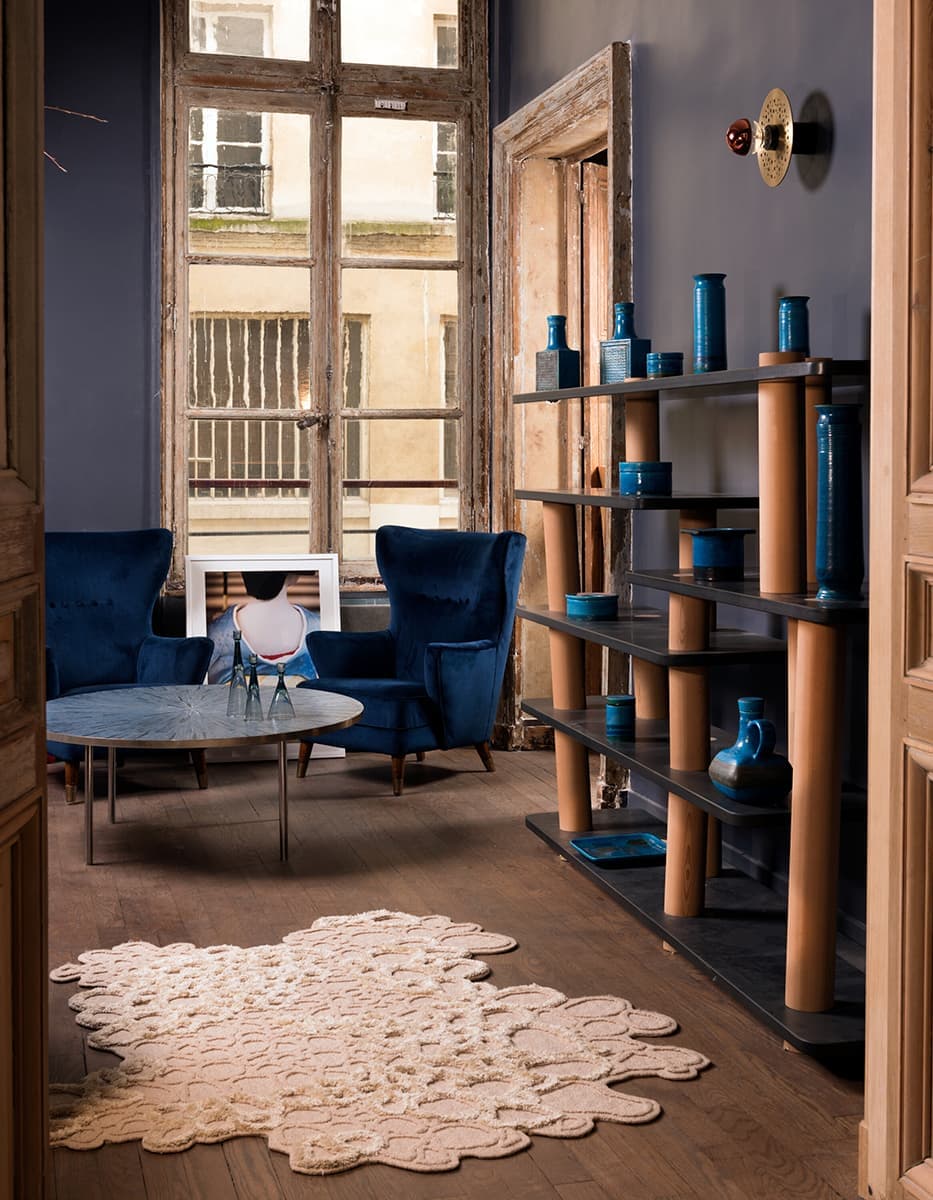 Интерьеры студии Фабриса Оссе The Studiolo Gallery в Париже