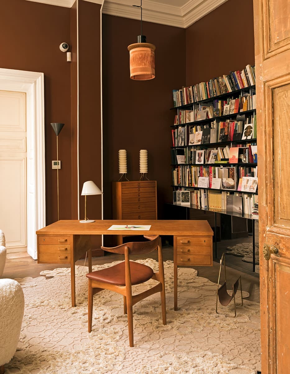 Интерьеры студии Фабриса Оссе The Studiolo Gallery в Париже