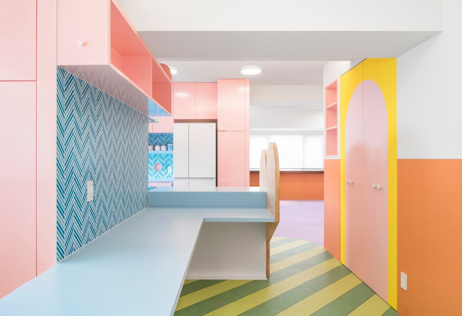 Интерьер апартаментов Nagatacho Apartment в Токио