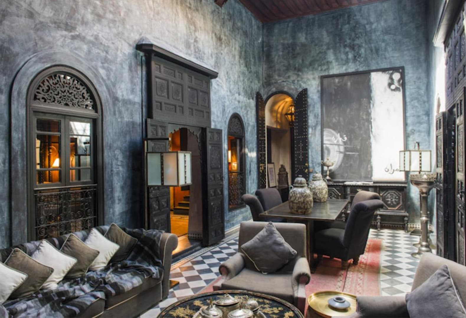 Riad Darma с сильным мавританским влиянием, Марракеш