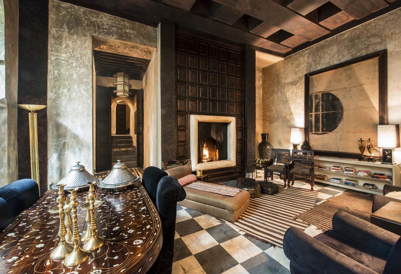 Riad Darma с сильным мавританским влиянием, Марракеш