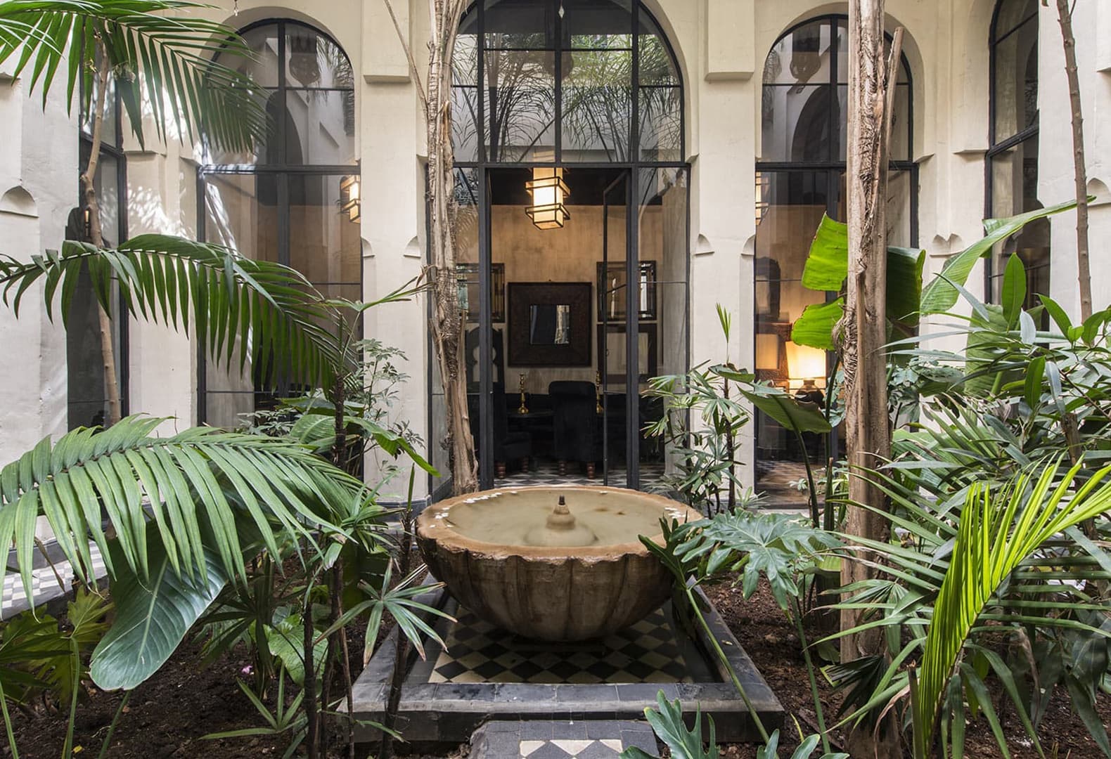 Riad Darma с сильным мавританским влиянием, Марракеш