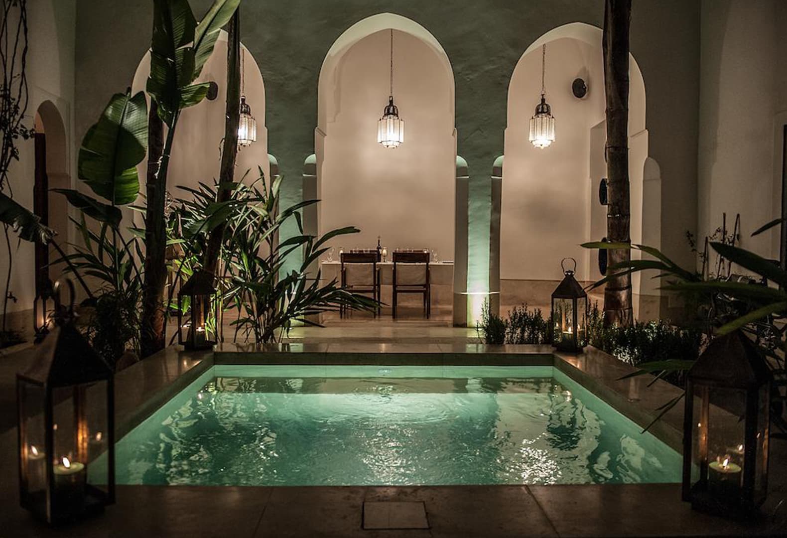 Riad Darma с сильным мавританским влиянием, Марракеш