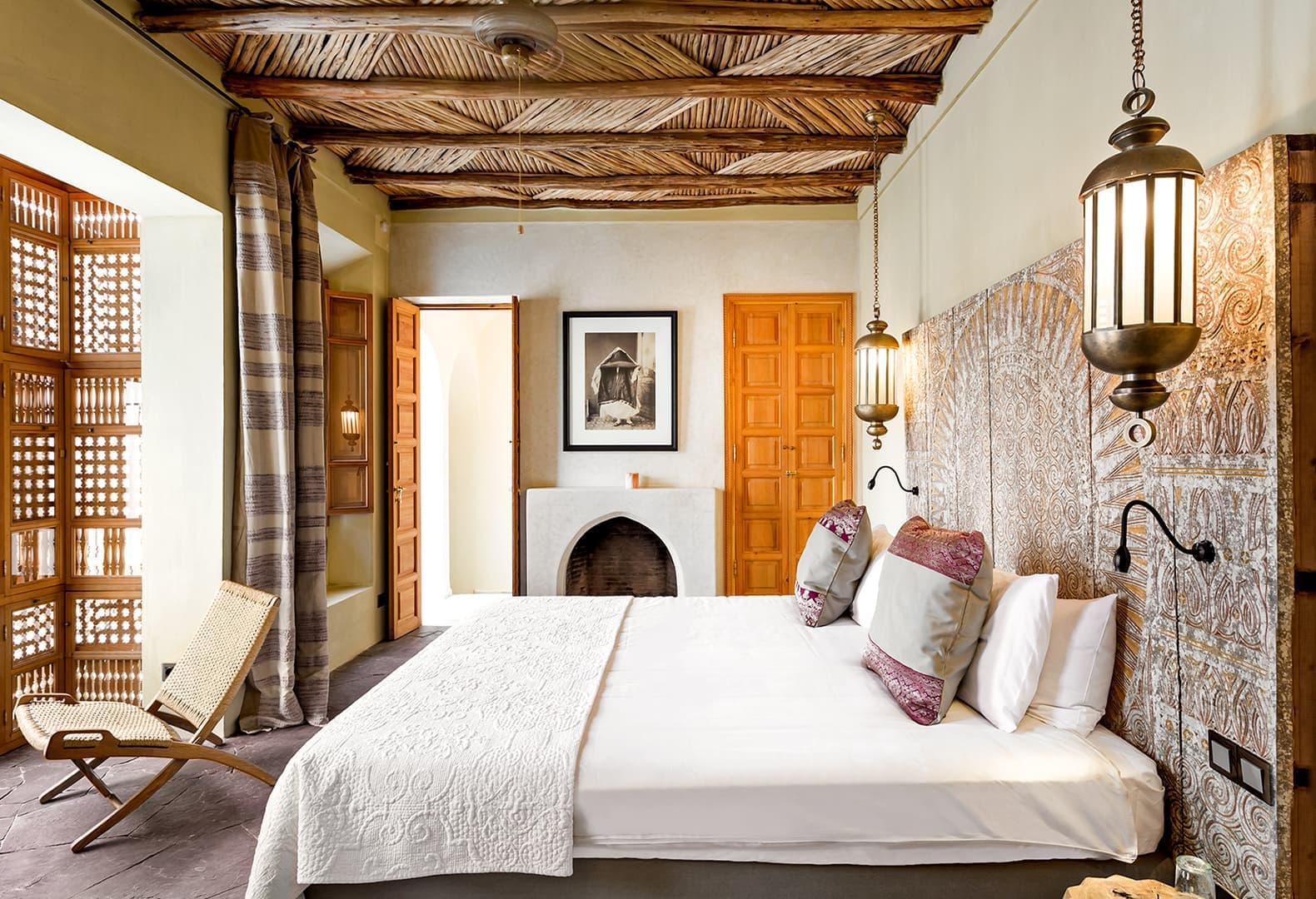 Riad Dyor с сильным арабским влиянием, Марракеш