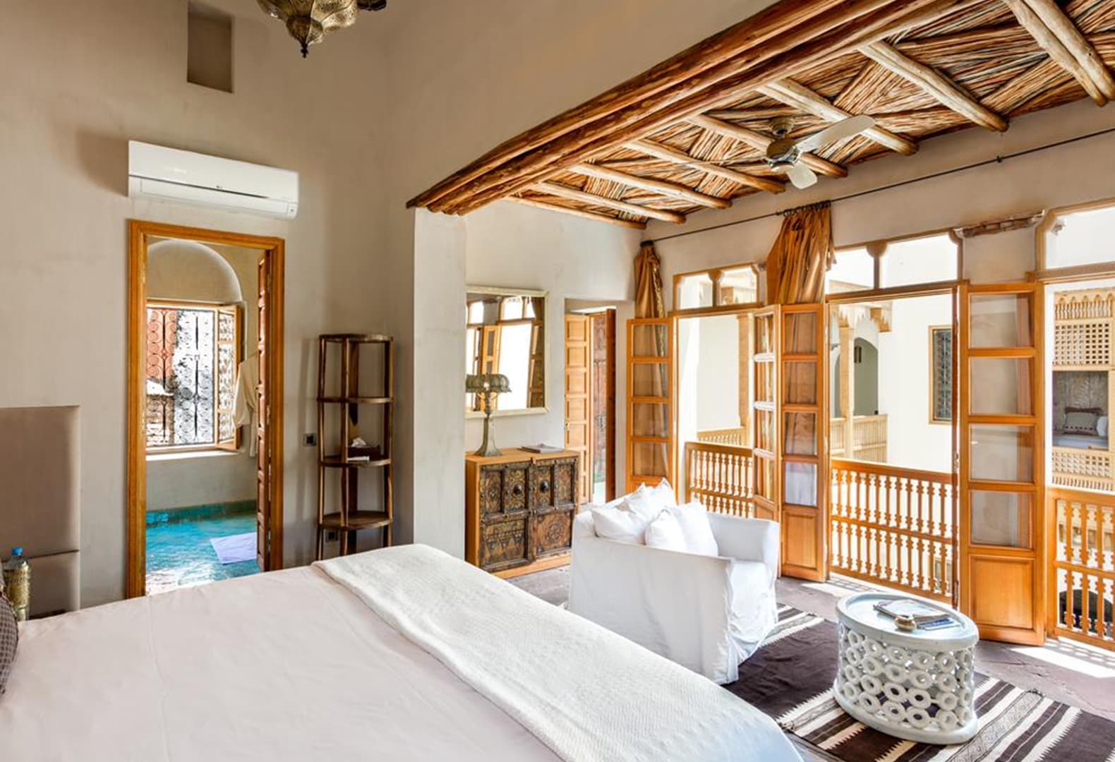 Riad Dyor с сильным арабским влиянием, Марракеш