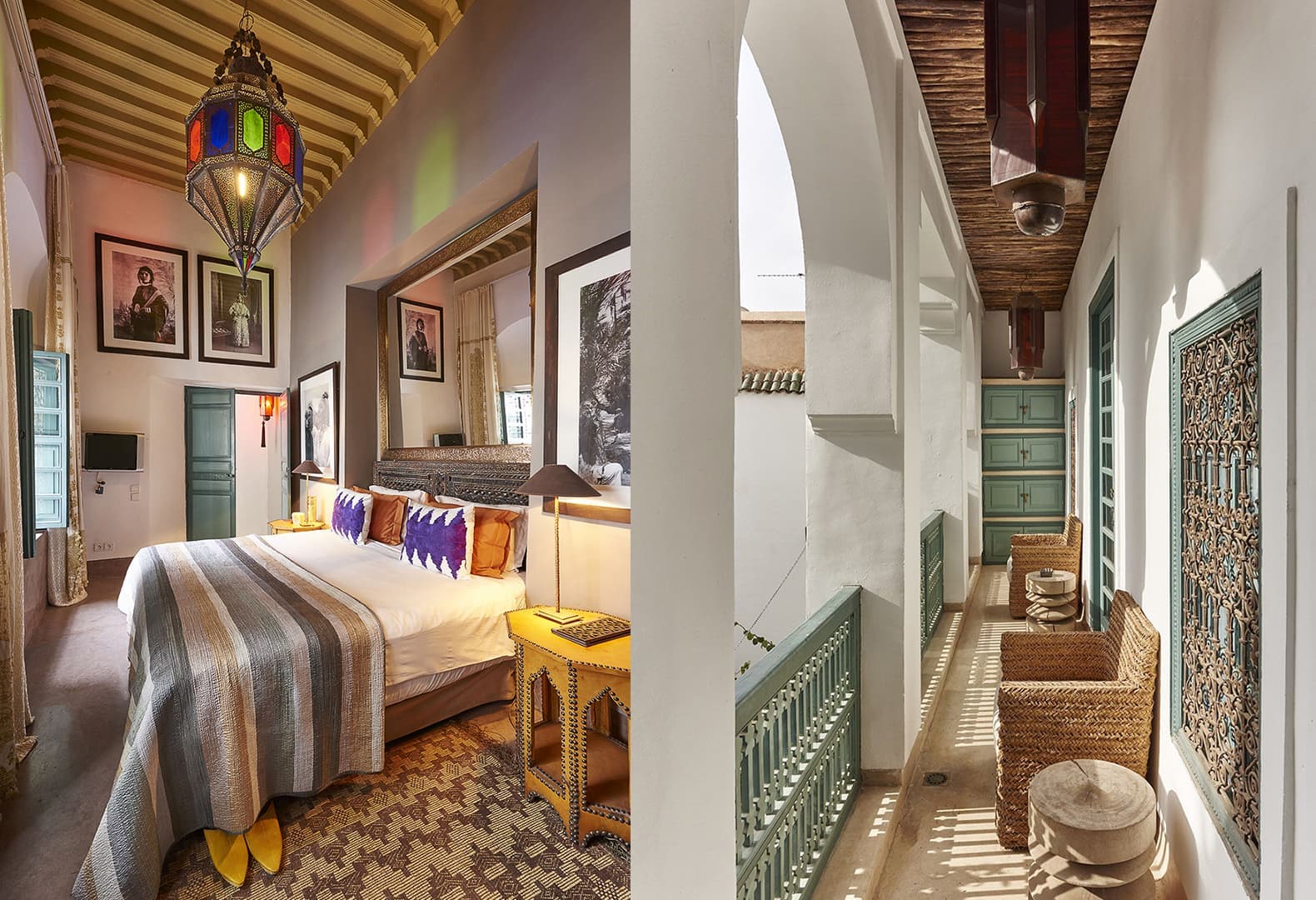 Riad Dyor с сильным арабским влиянием, Марракеш