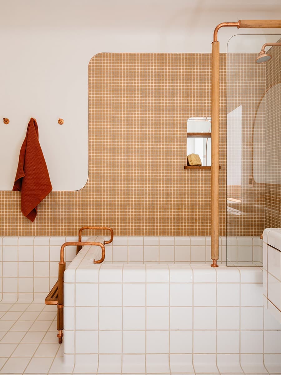 Плавные линии ретро в апартаментах в Нью-Йорке – проект Home Studios