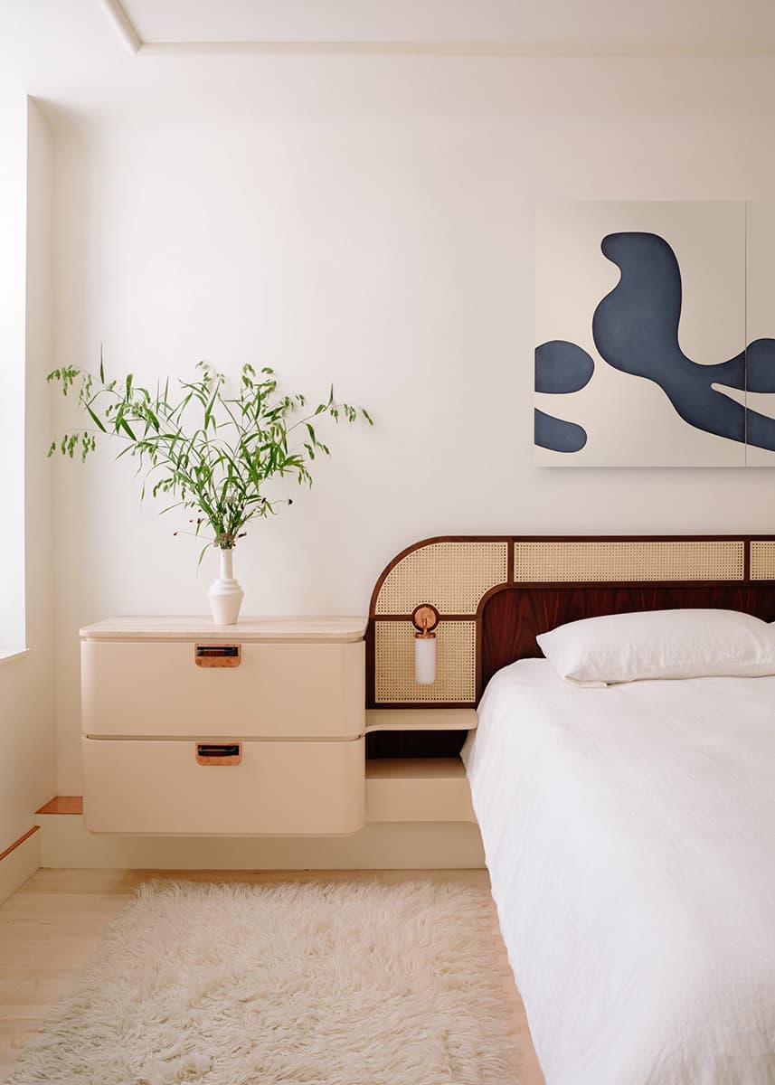 Плавные линии ретро в апартаментах в Нью-Йорке – проект Home Studios