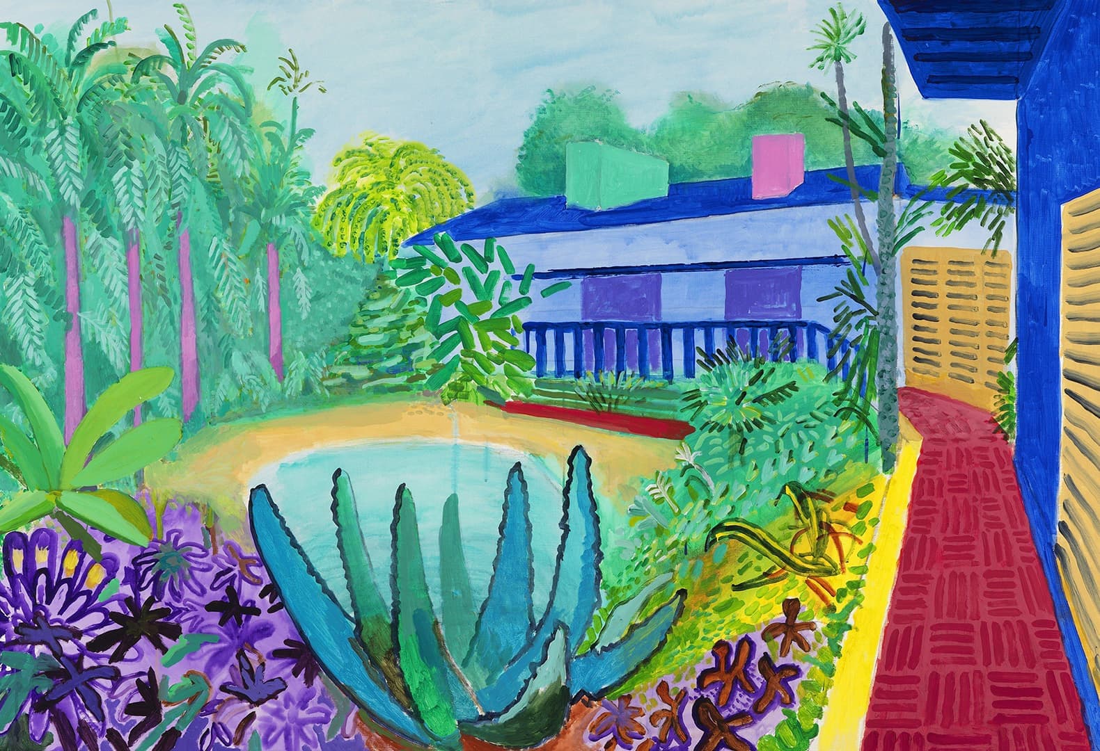 Работы художника Дэвида Хокни