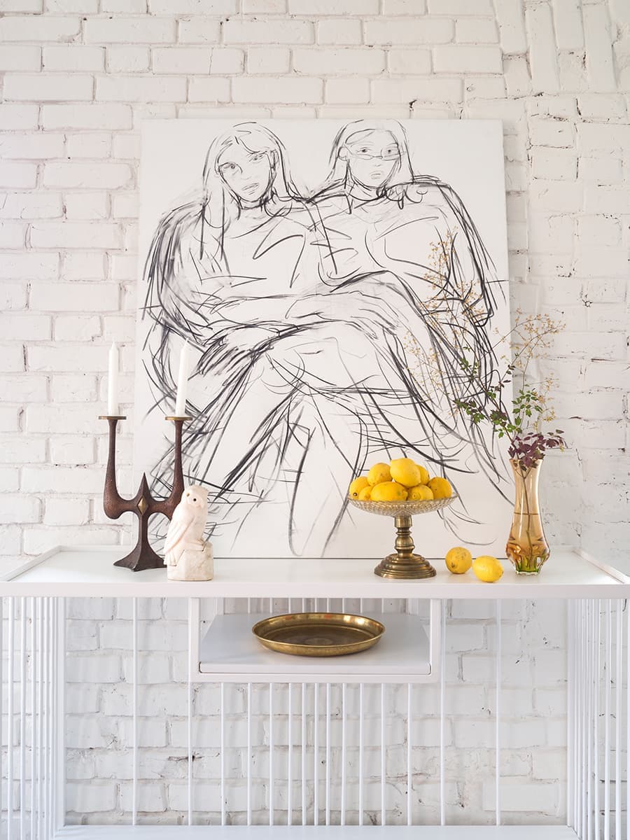 Винный бар, винтаж и мрамор – проект дизайн-студии FruitDesign