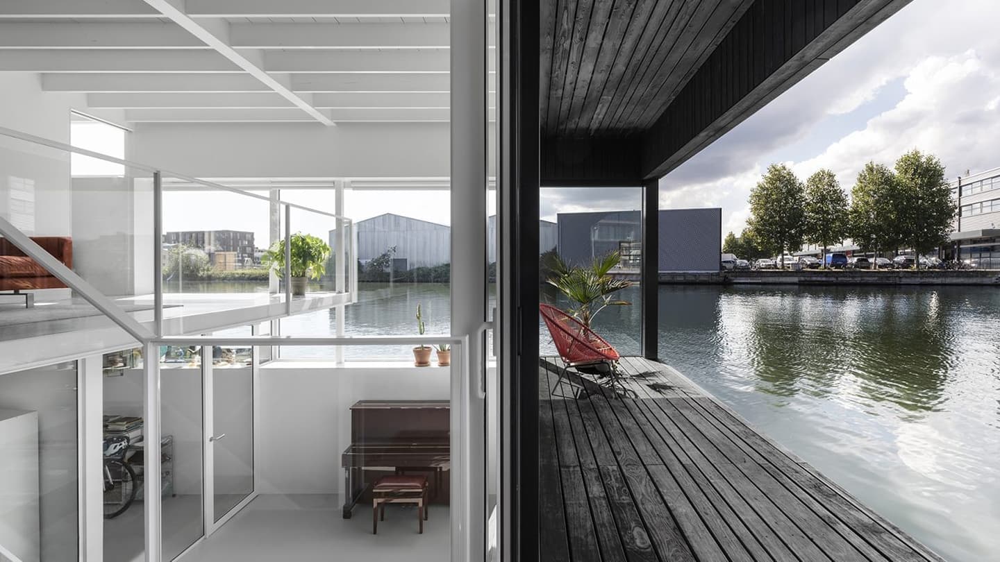 Schoonschip: экологичный жилой район на воде