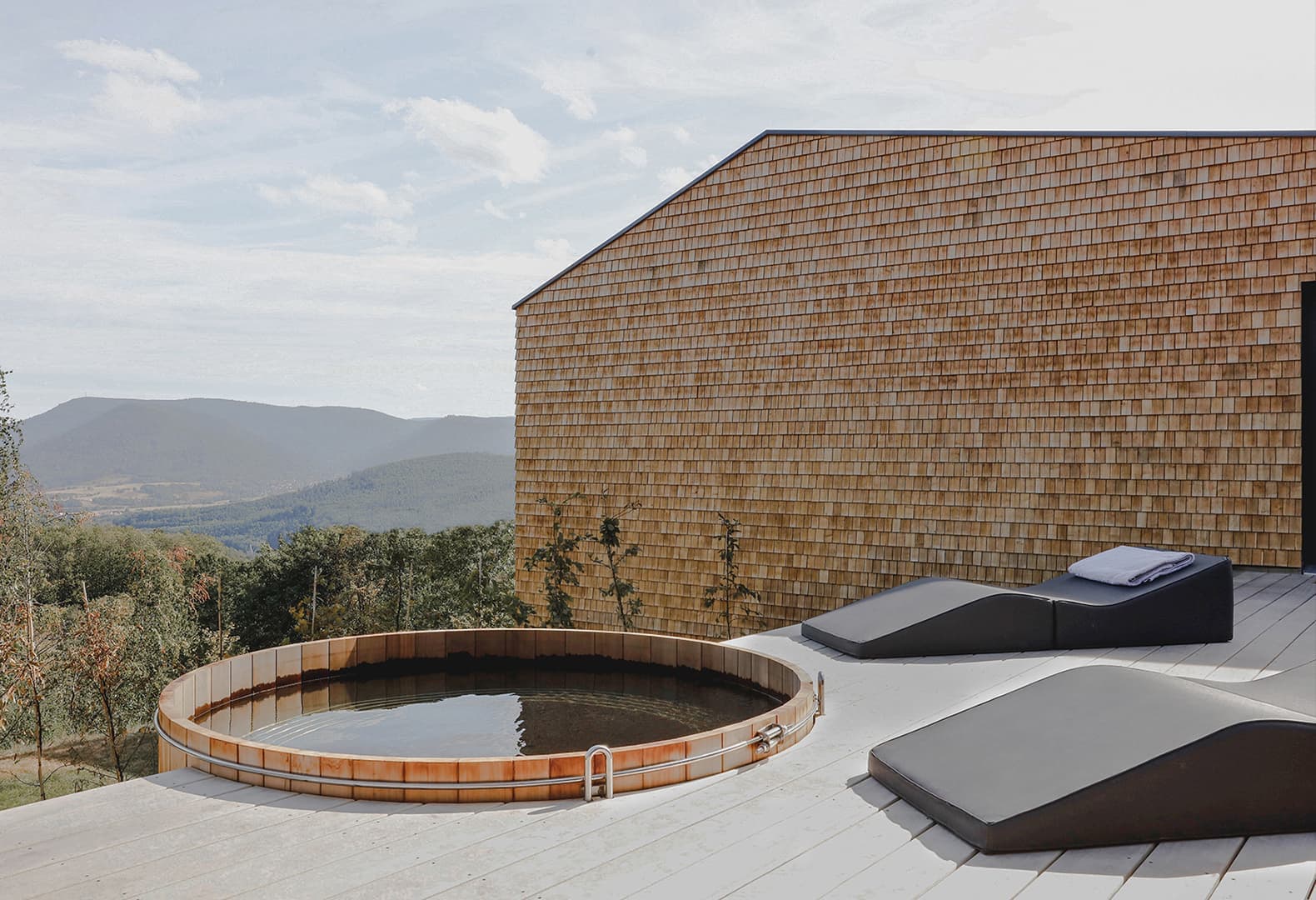 Пейзажный отель 48° Nord во Франции