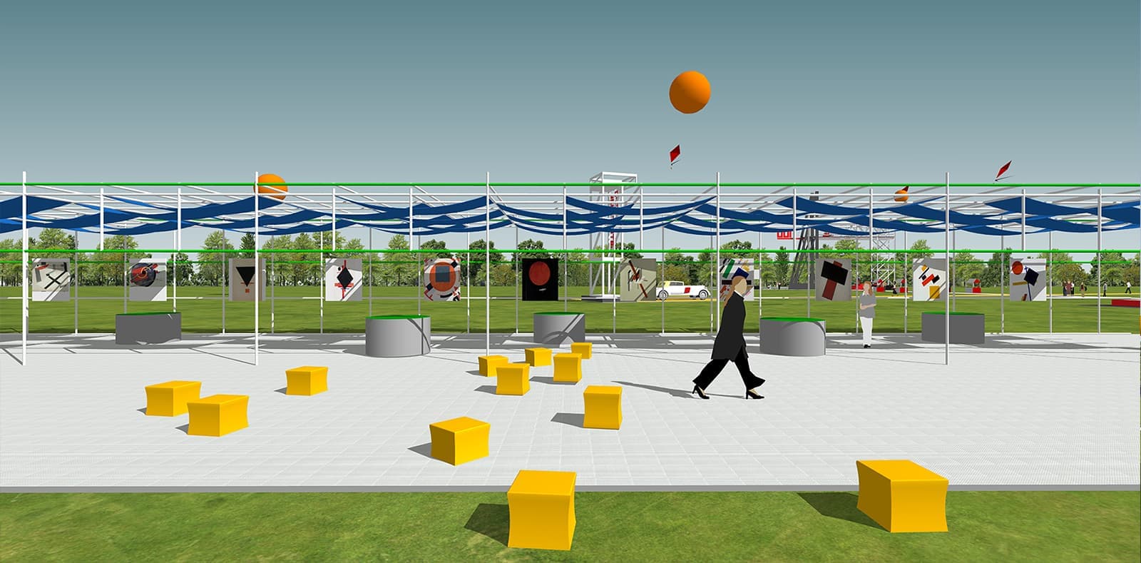 Проект TRY architecture для фестиваля «ВХУТЕМАС. 100 лет»