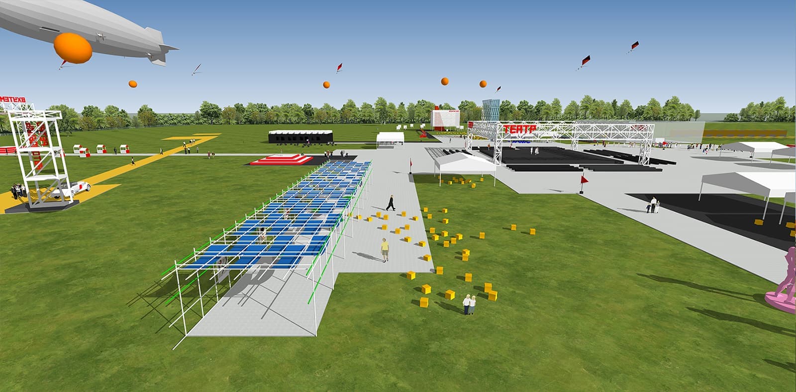 Проект TRY architecture для фестиваля «ВХУТЕМАС. 100 лет»