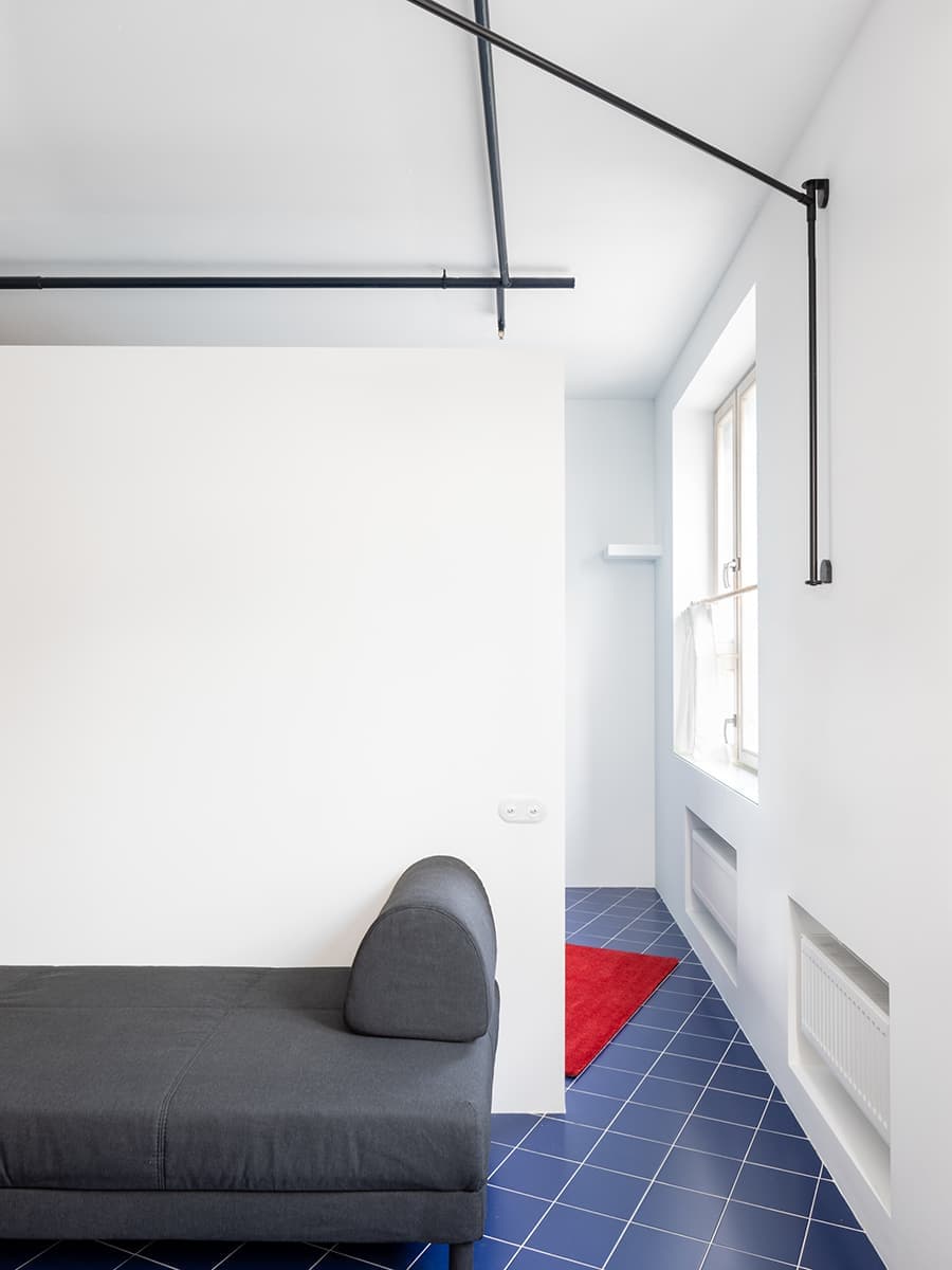 Маленькая квартира в стиле архитектурного модернизма — проект buro5