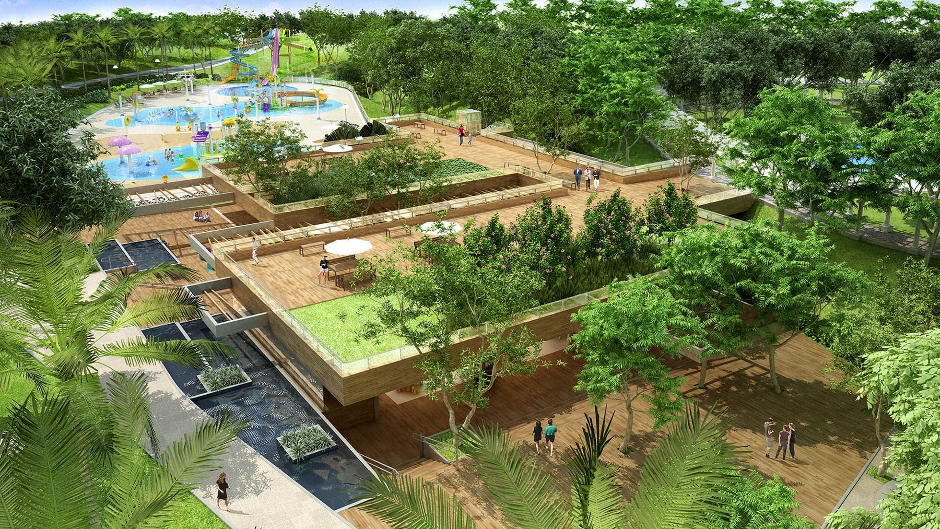 Рекреационная экосистема в Grande Hotel Senac São Pedro. Фото: Anna Mello