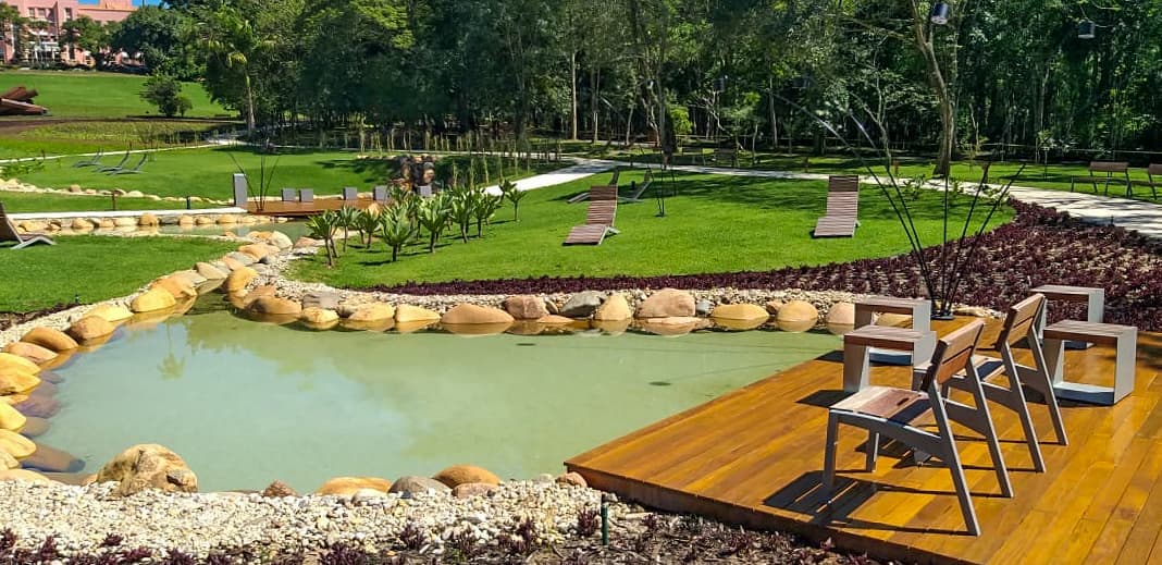 Рекреационная экосистема в Grande Hotel Senac São Pedro. Фото: Anna Mello