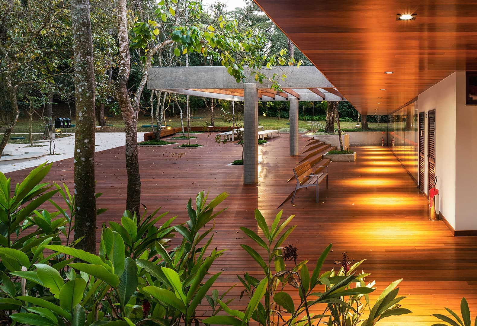 Рекреационная экосистема в Grande Hotel Senac São Pedro. Фото: Anna Mello