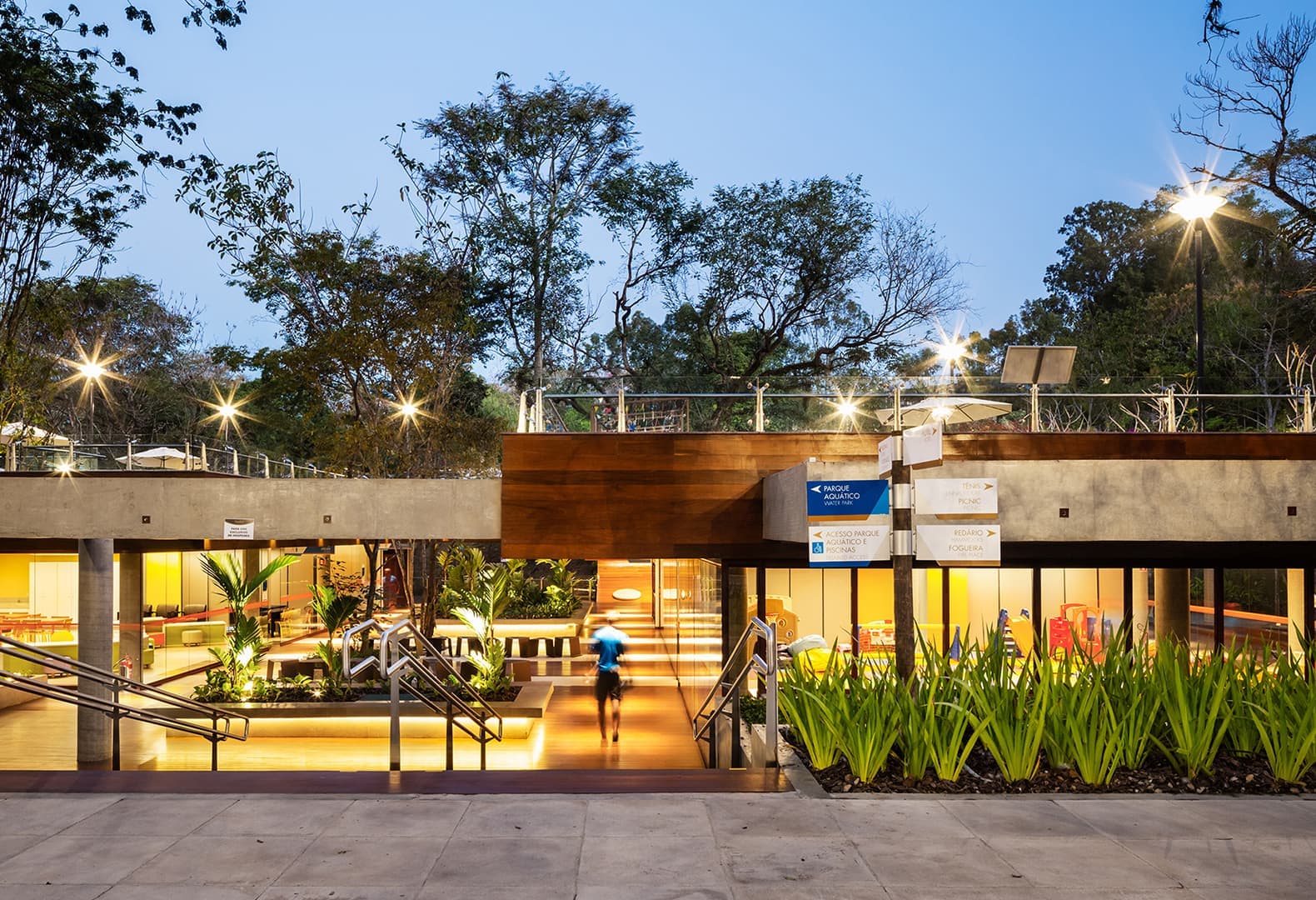 Рекреационная экосистема в Grande Hotel Senac São Pedro. Фото: Anna Mello