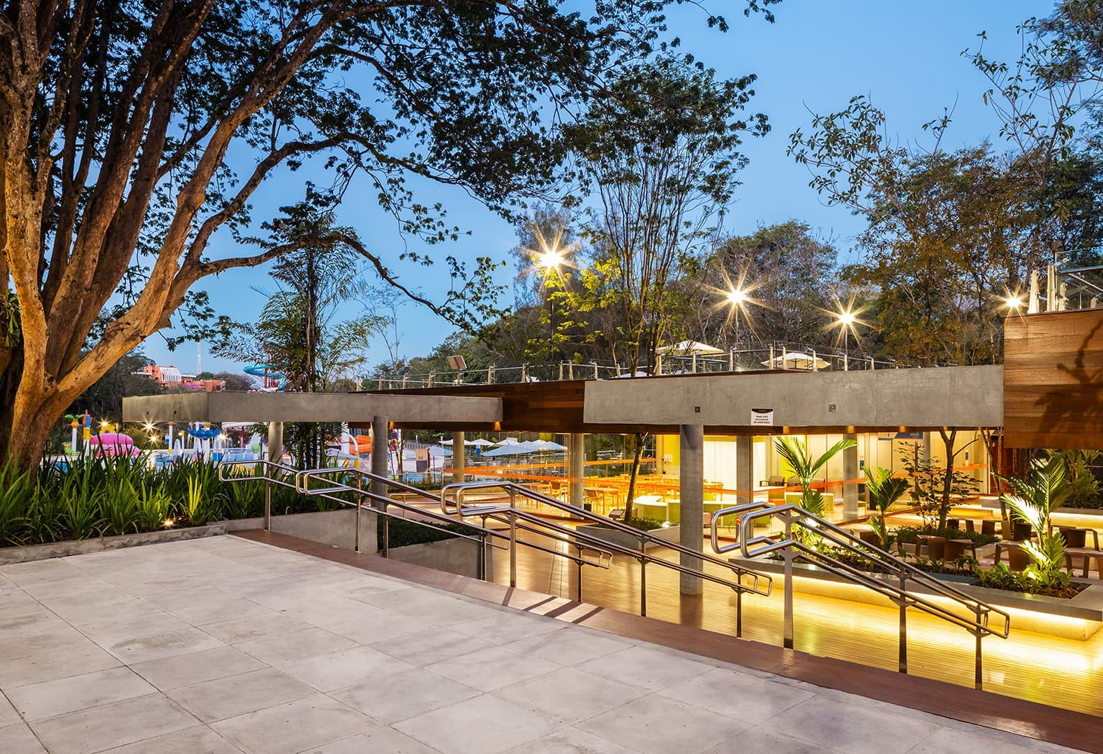 Рекреационная экосистема в Grande Hotel Senac São Pedro. Фото: Anna Mello