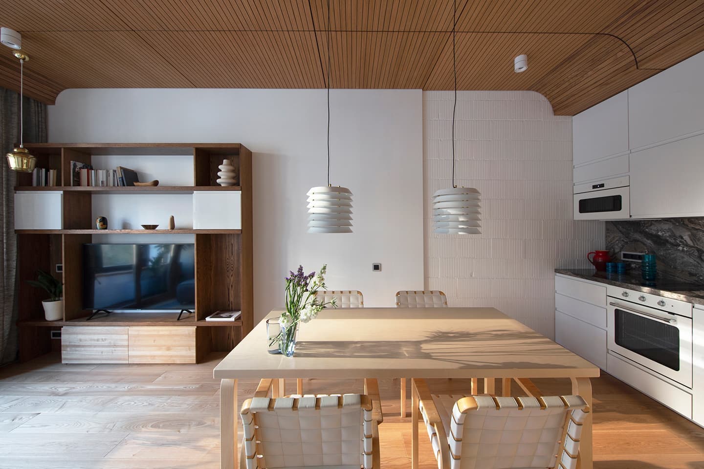 Московская квартира с интерьером каюты первого класса — проект MOBA