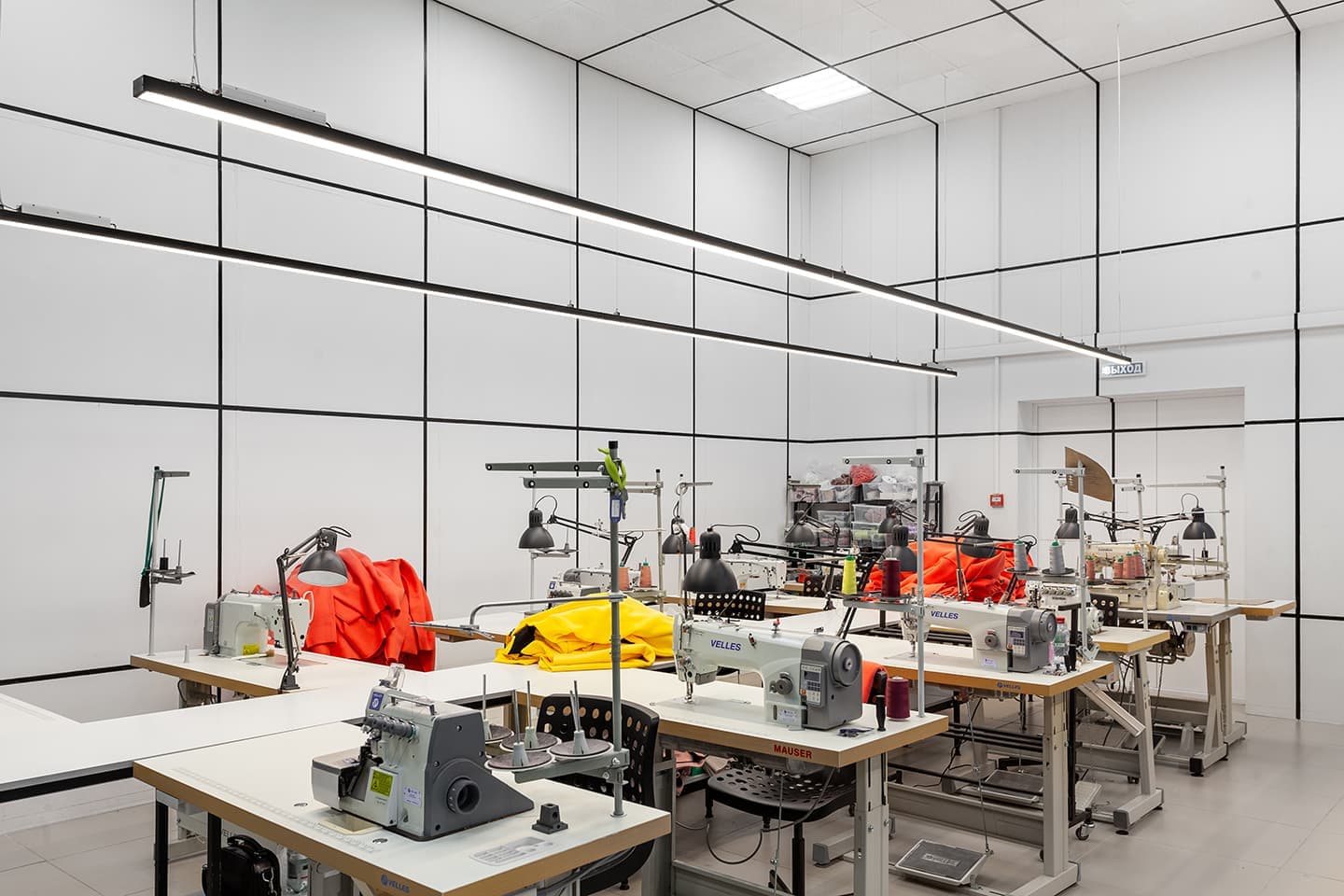 Цех и офис для московского бренда одежды — проект Room Design Buro