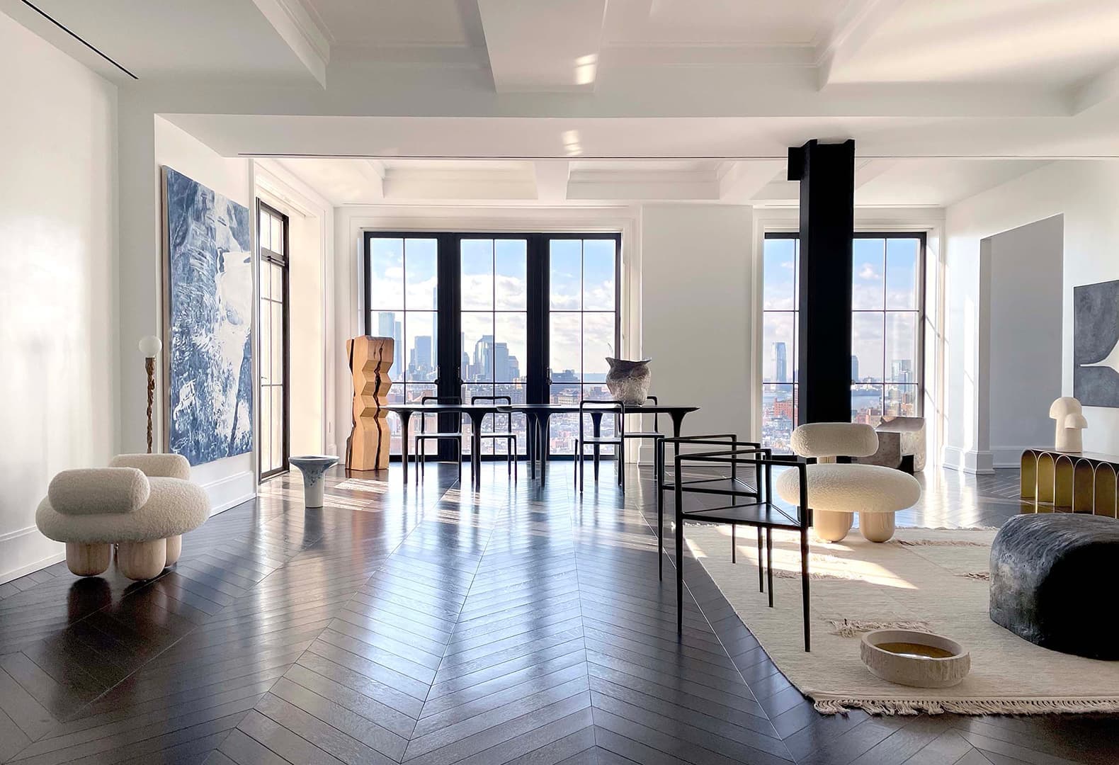 Выставка коллекционного дизайна Galerie Philia в Walker Tower