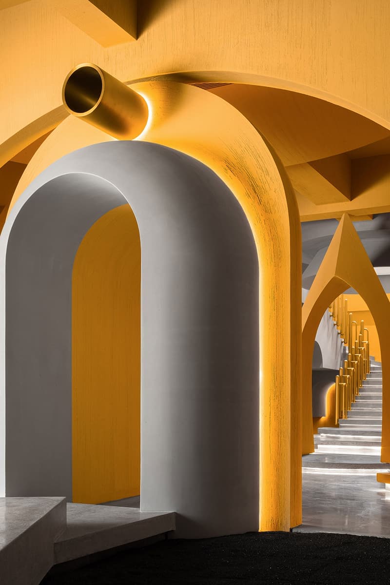 Китайский музей в главных цветах 2021 года по версии Pantone — проект Ли Вэньцяна из PIG DESIGN