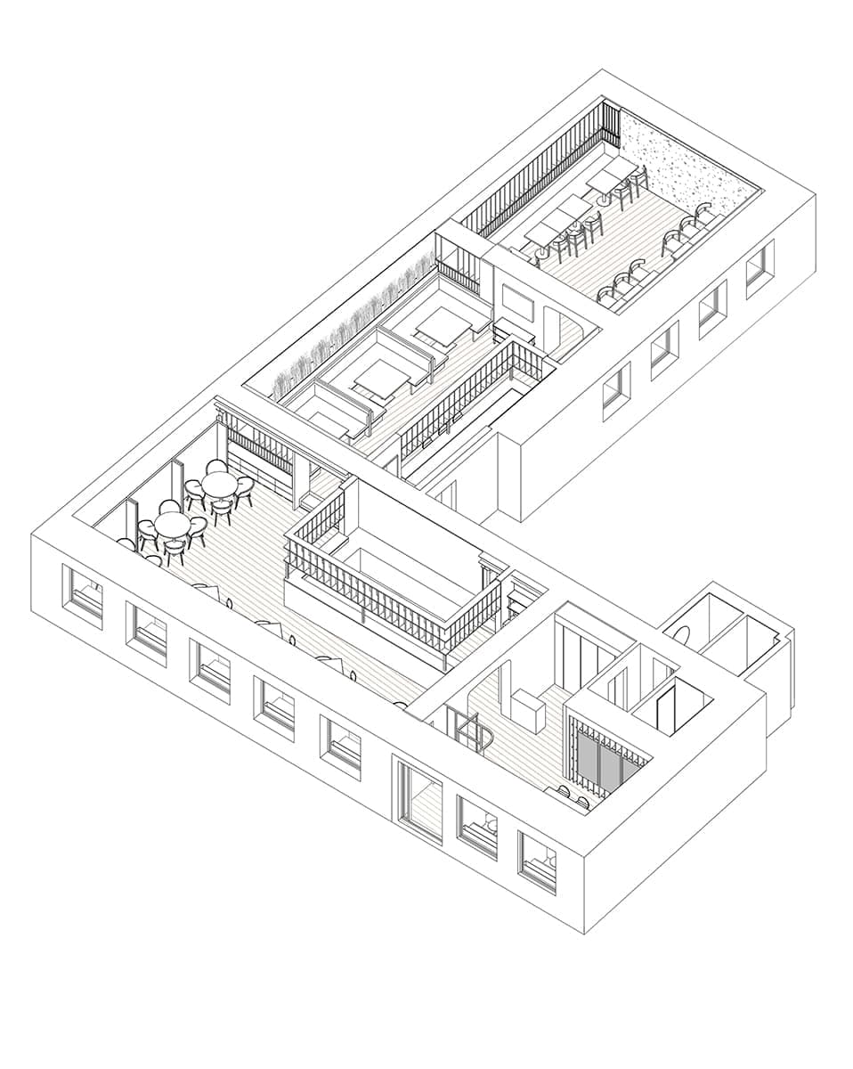 Стейк-хаус в стилистике эпохи золотой лихорадки — проект MODGI Group