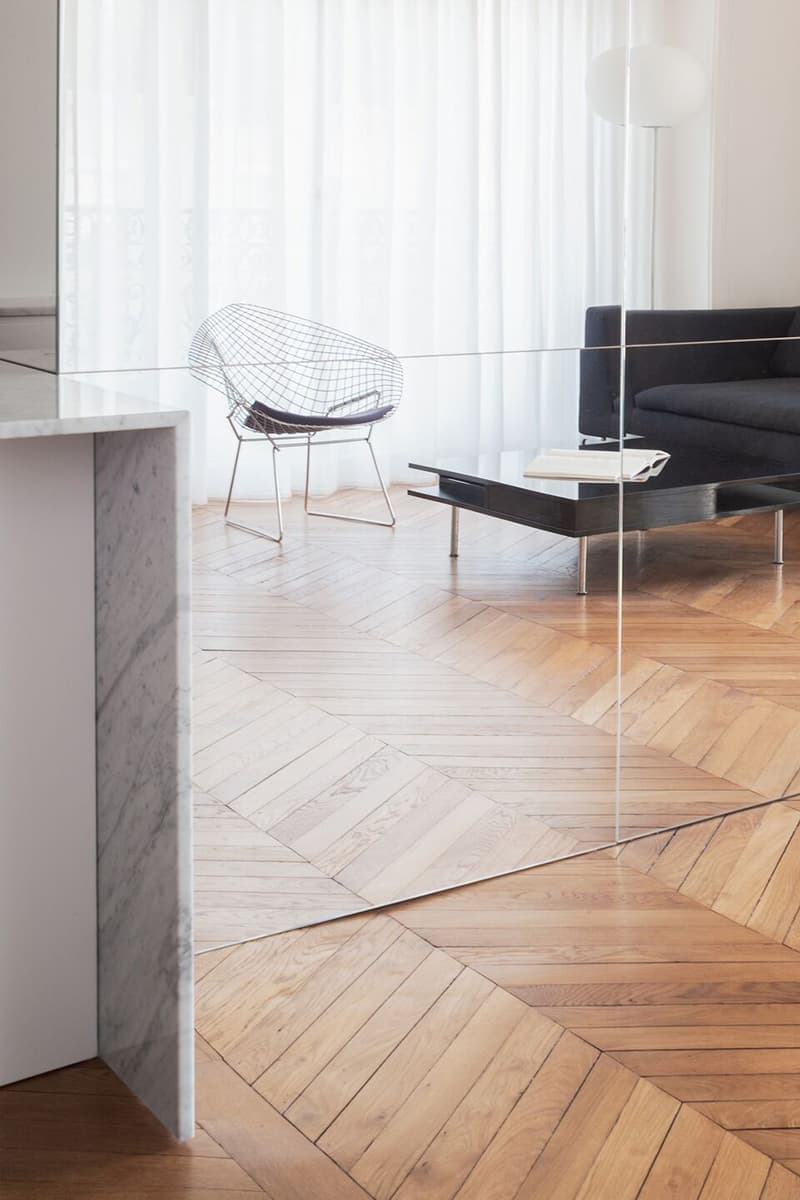 Парижские апартаменты с мраморной отделкой — проект GAPANTE