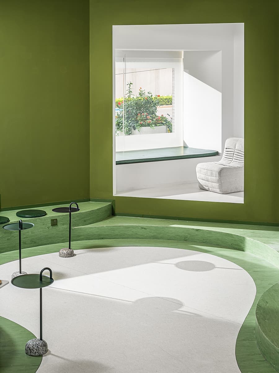 Многофункциональное пространство Inno. EcoSLab в традициях японской архитектуры 50-х годов — проект QUCESS Design