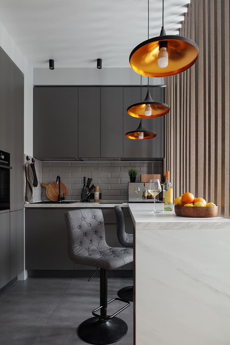 Квартира-студия с разными сценариями света – проект дизайнера Анастасии Калистовой