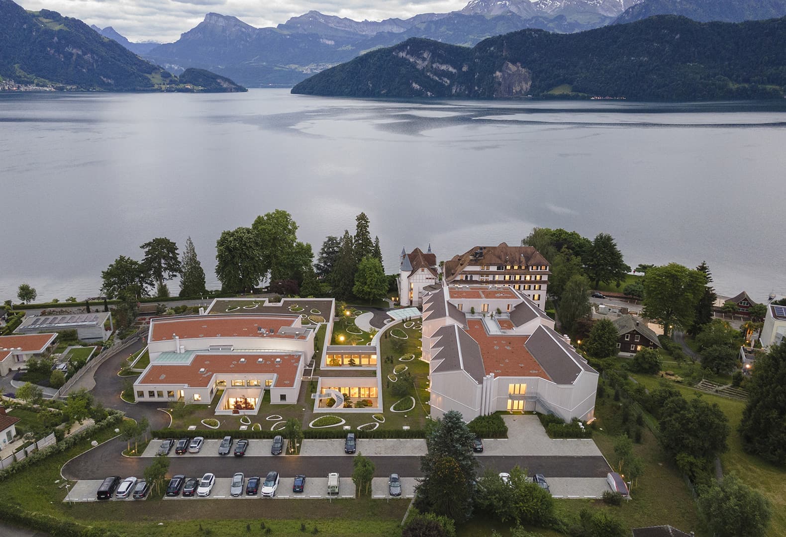 Chenot Palace Weggis Health Wellness Hotel. Фото: Roberto Pellegrini, Fabrice Fouillet