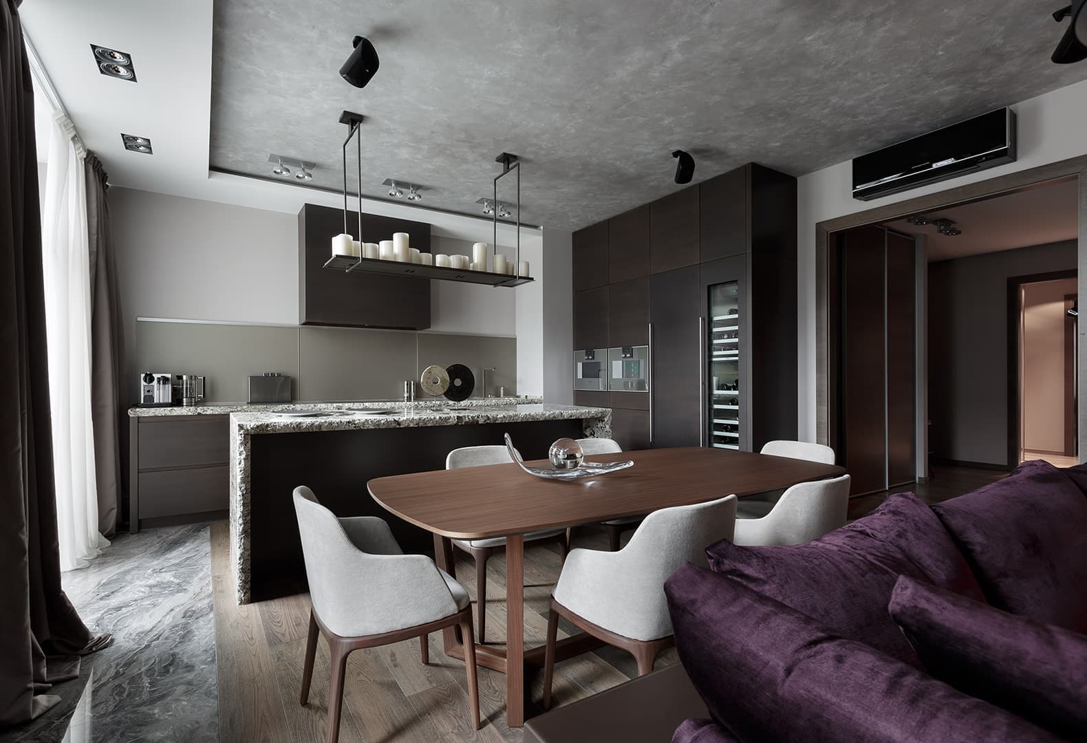 Апартаменты на ул. Орловская. Автор проекта: Ира Акименкова. Фото: Иван Сорокин