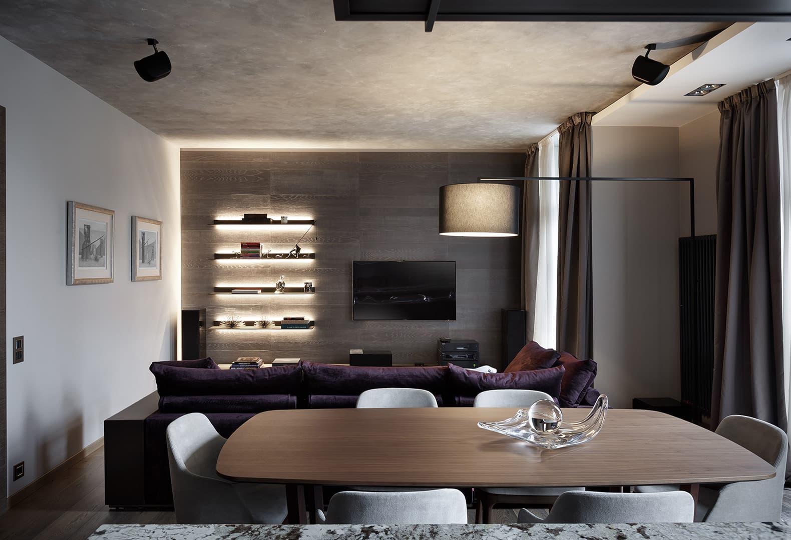 Апартаменты на ул. Орловская. Автор проекта: Ира Акименкова. Фото: Иван Сорокин