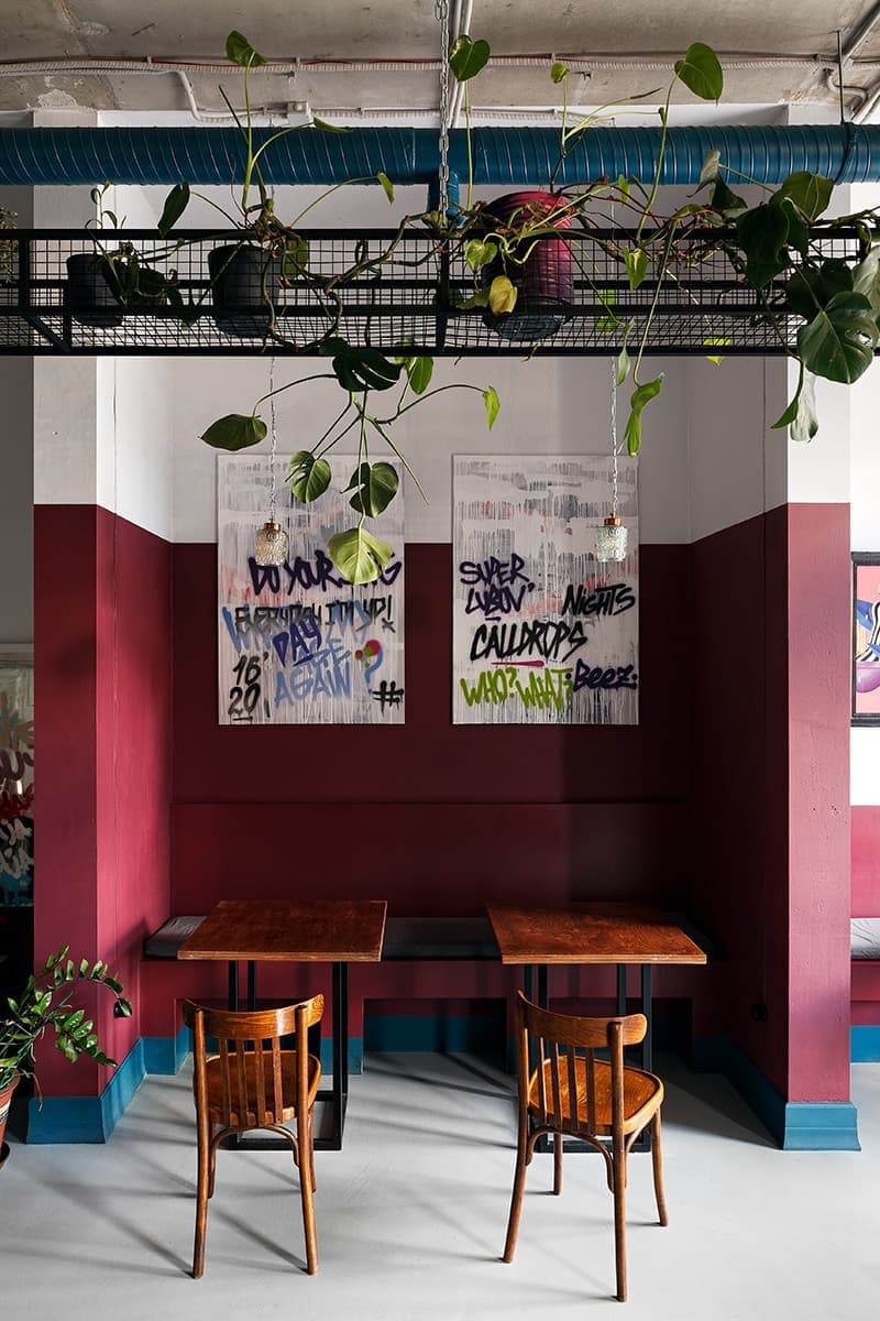 Кофейня с граффити и антикварным декором – проект дизайнера Инги Харисовой