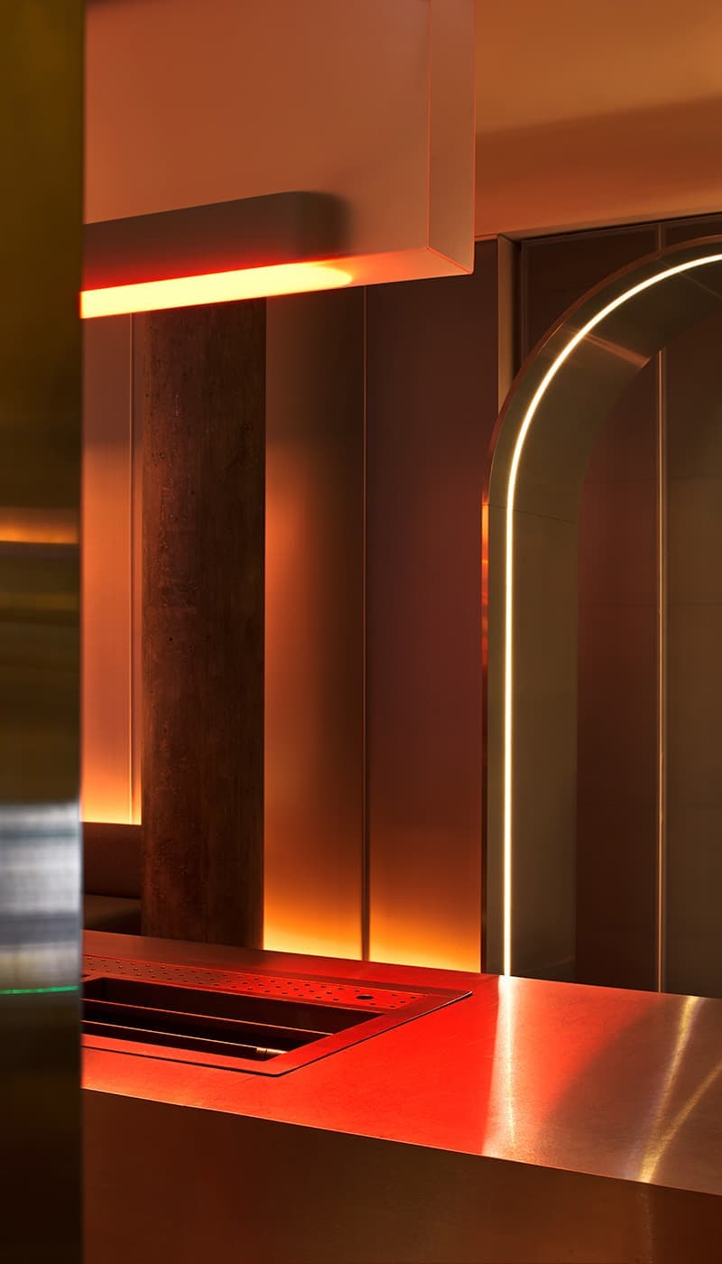 Атмосферное заведение правильного питания – проект DA bureau