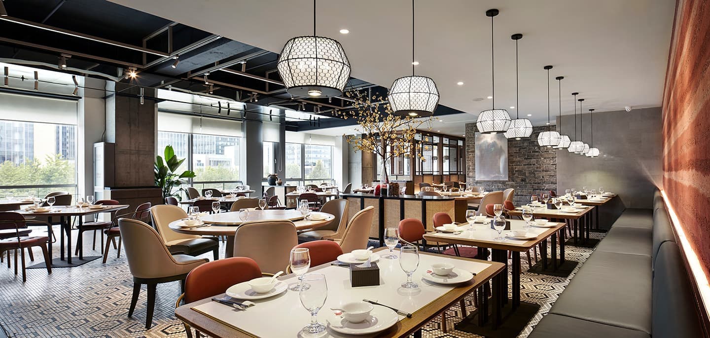 Традиционный ресторан в технологическом центре Пекина – проект студии IN.X Design