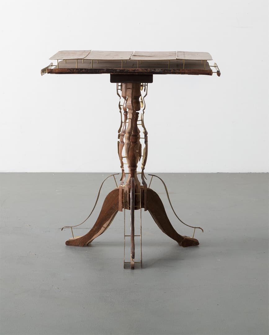 Skinned Table, Джойс Лин, США, 2020. Фото: Joe Kramm
