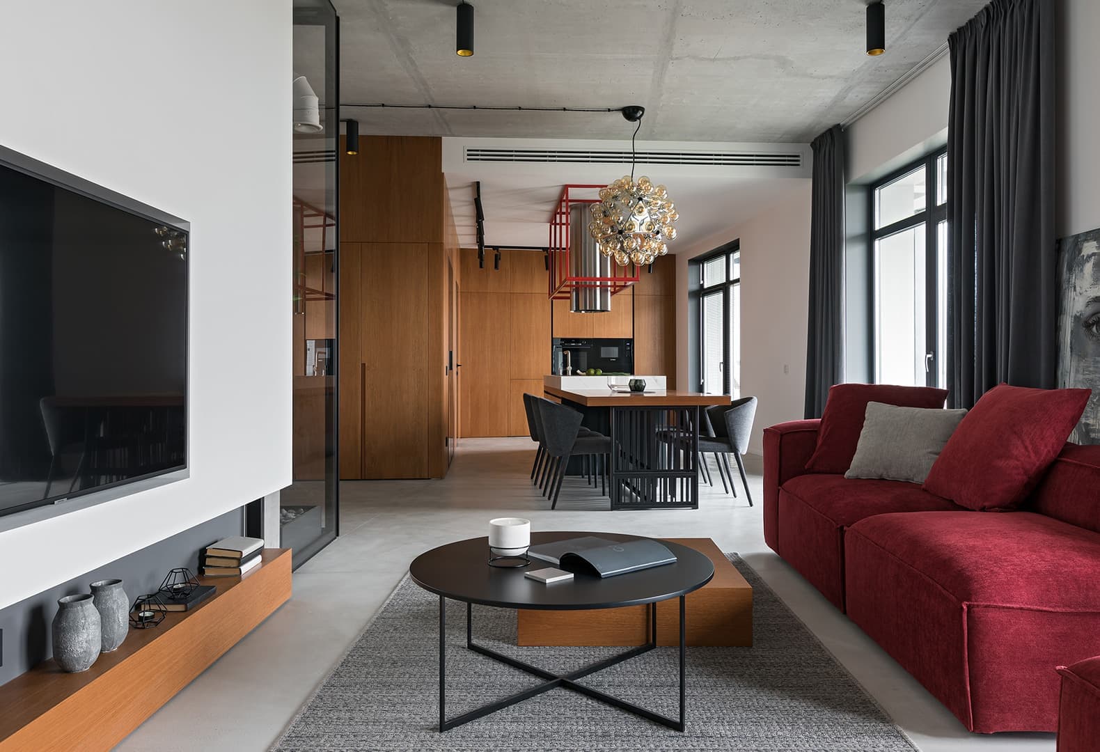 Квартира в ЖК «Парус», Минск, Беларусь. Дизайн: VAE design & architecture