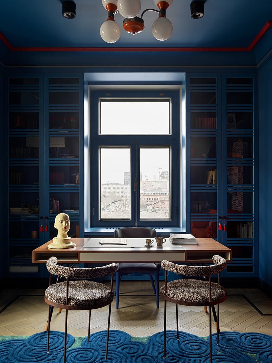 Квартира с авангардными принтами в интерьере – проект студии ONLY design