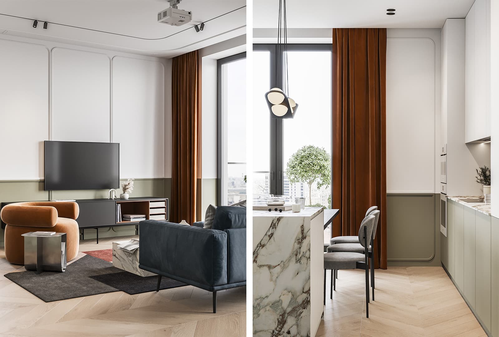 ЖК «Вавилова, 4», дизайн: бюро Slovo