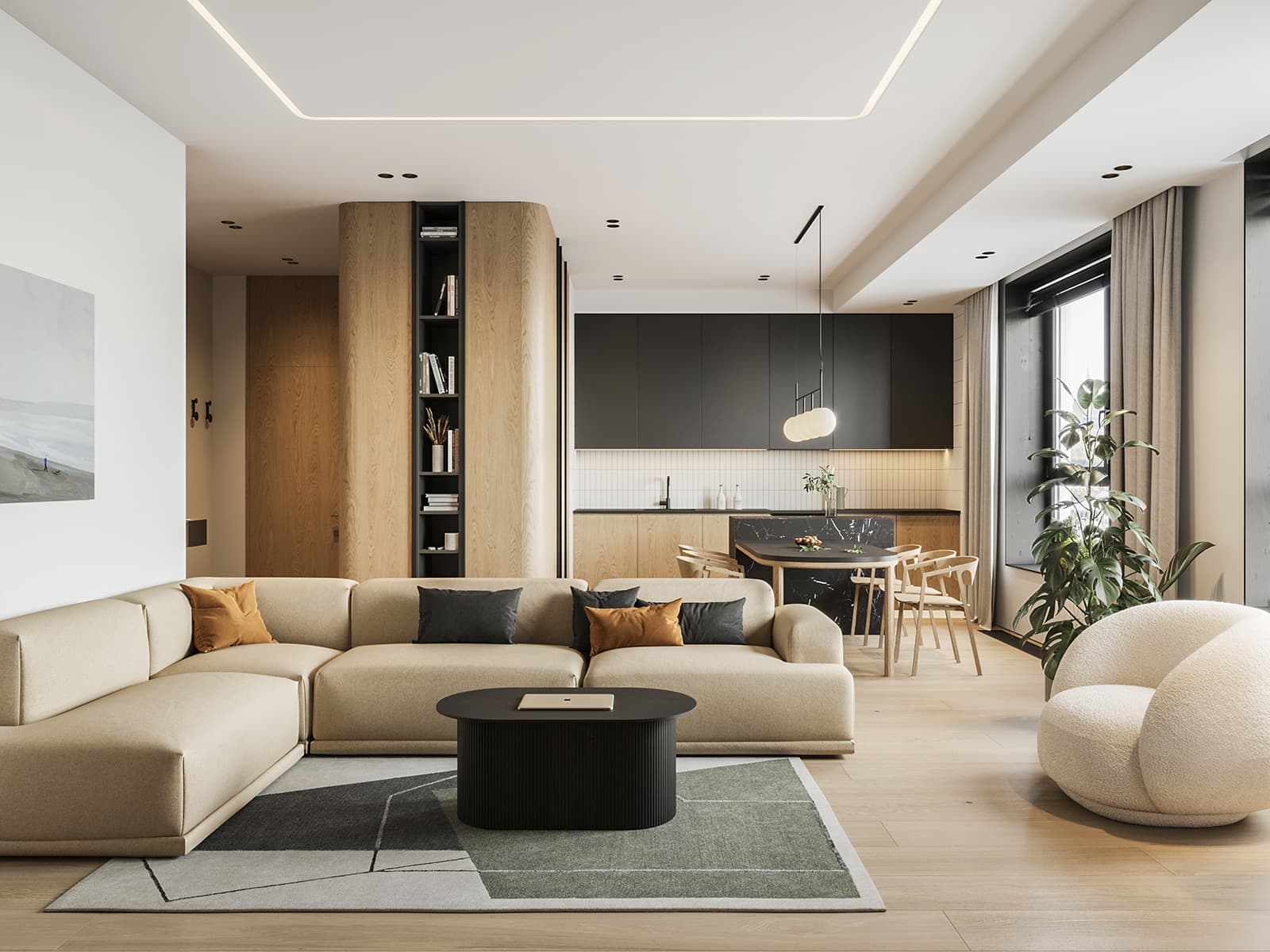 ЖК «Сити Парк», дизайн: бюро Slovo