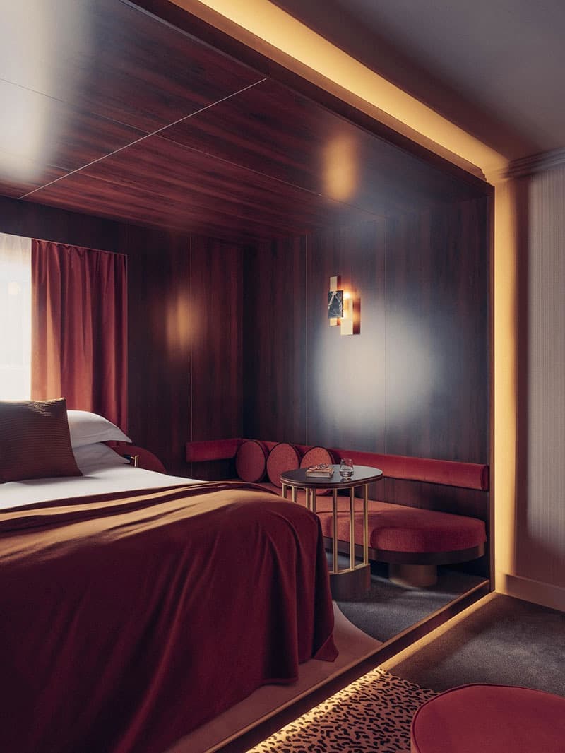 Элегантный парижский отель – проект дизайнера Оскара Люсьена Оно