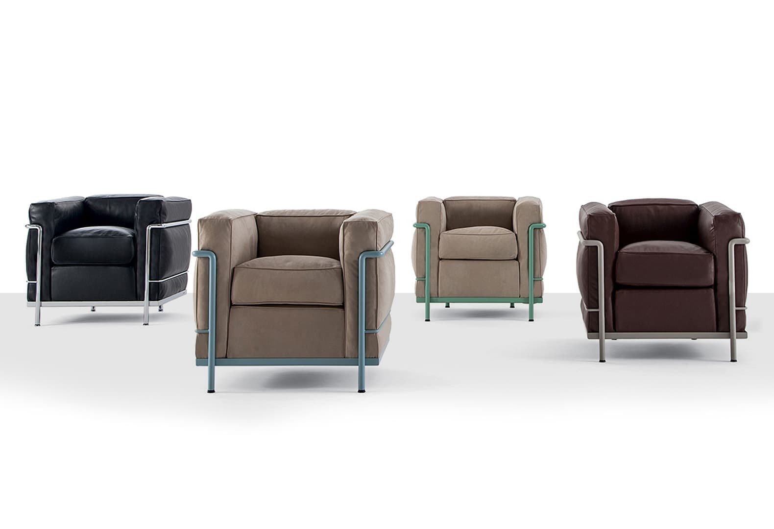 Кресло LC2. Ле Корбюзье, Пьер Жаннере, Шарлотта Перриан