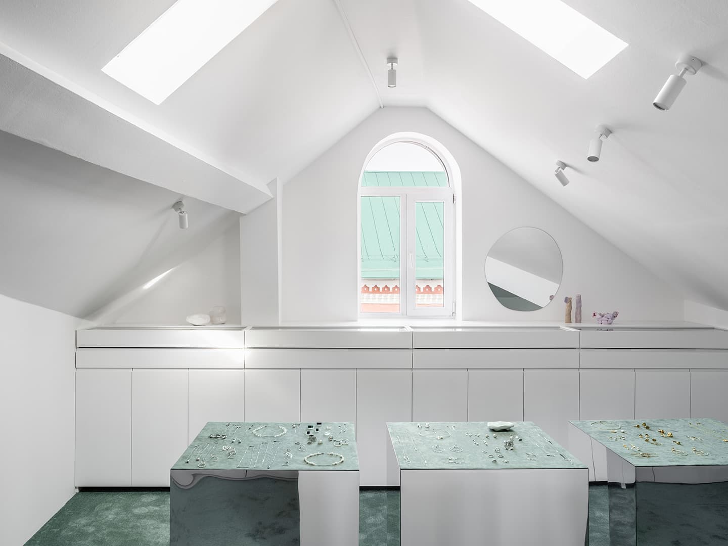 Шоурум ювелирных украшений – проект архитектора Елены Локастовой