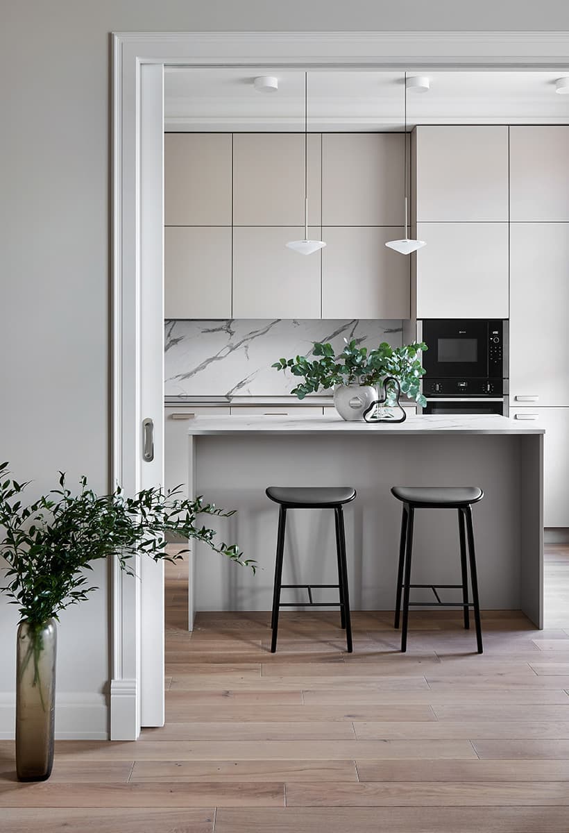 Квартира рядом с Таврическим парком – проект студии Ирины Акименковой